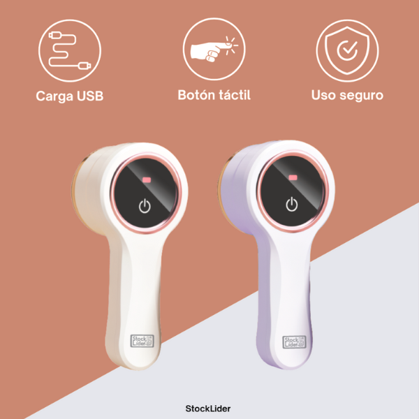 Quitapelusas eléctrico que renueva tu ropa en 5 segundo.