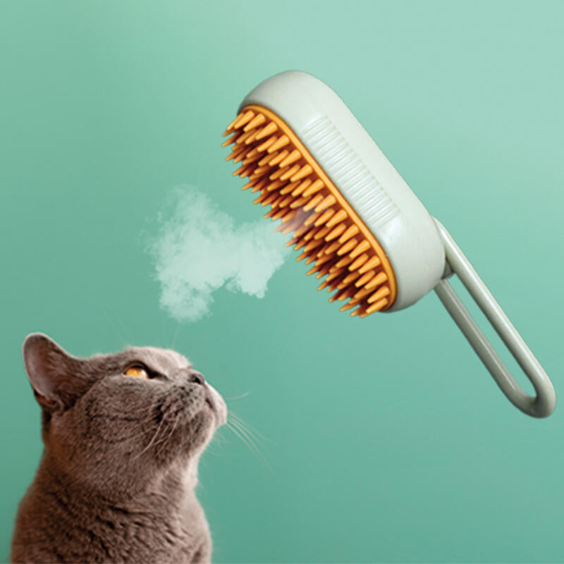 “Cepillo a vapor, transforma el baño de tu mascota en un spa”